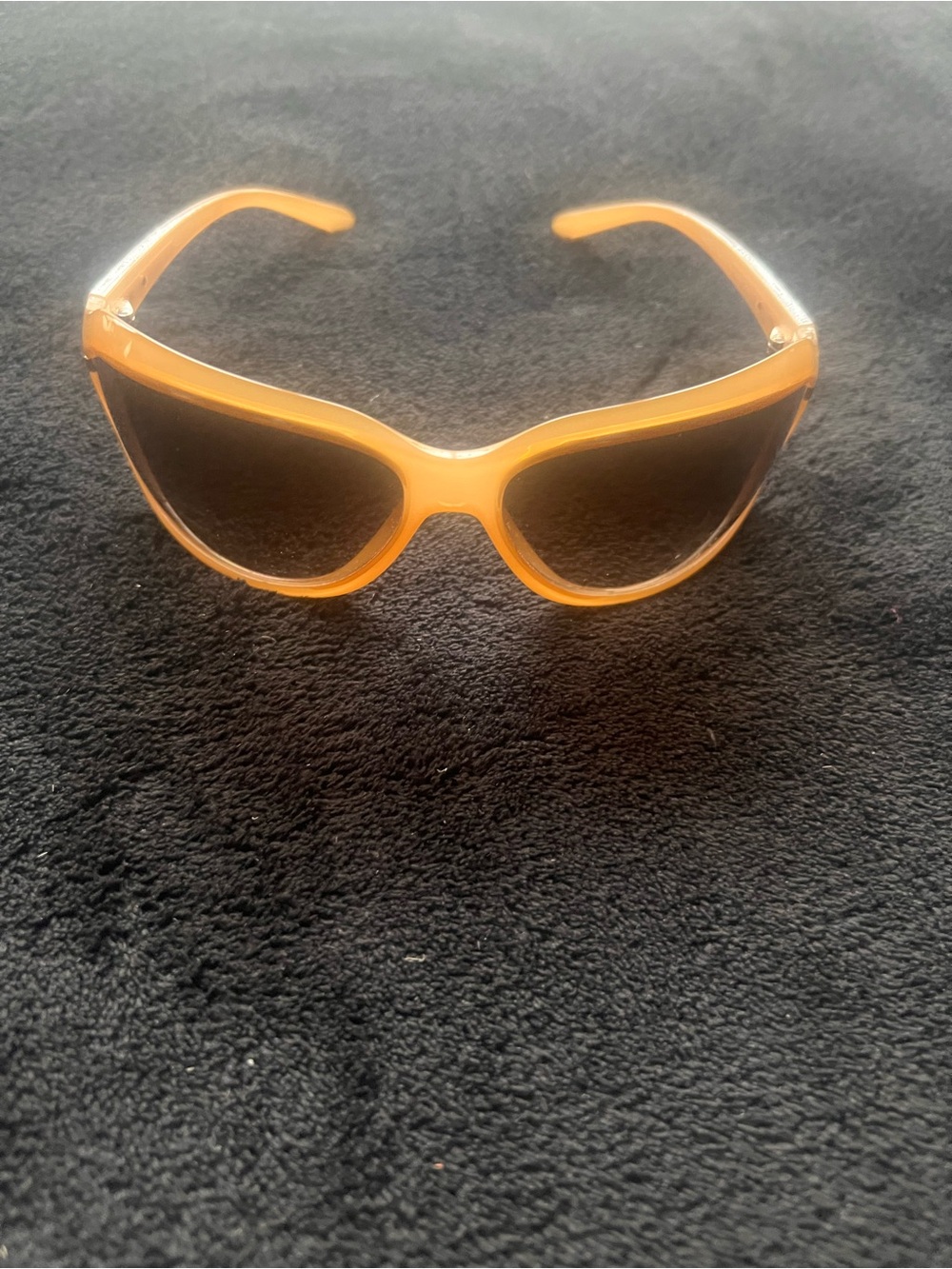 Prada Women's Camel frame Cat-Eye Sunglasses - Brown Lenses